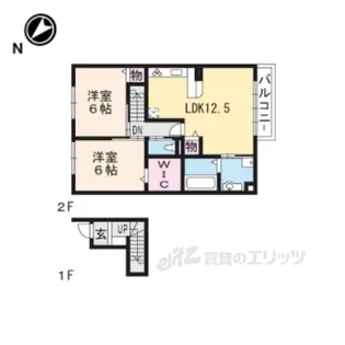 グランドュール【2階】の間取り