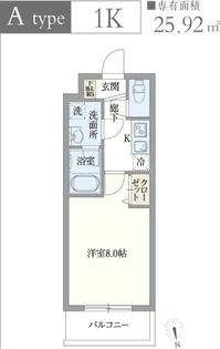 GRAN PASEO高井戸【3階】の間取り