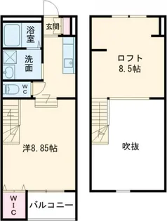 ネクサス【1階】の間取り