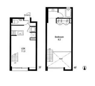 GRAVA【3階】の間取り