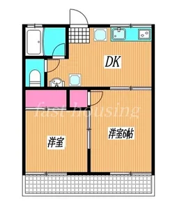 レジデンス幸【2階】の間取り