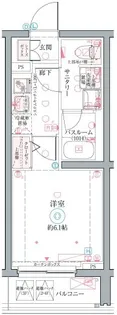 クレヴィスタ井荻【4階】の間取り