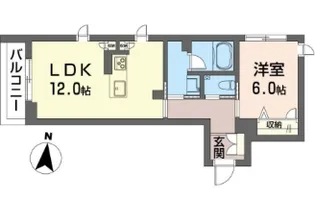アルシアグランデ 三軒茶屋【2階】の間取り