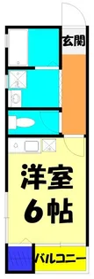 サンクレール【2階】の間取り