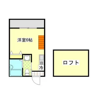 サンラファエル生田【2階】の間取り