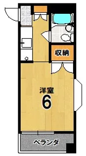 ヴィラタナカ【2階】の間取り