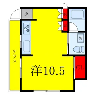 小林荘【1階】の間取り
