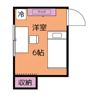 わかば荘【2階】の間取り