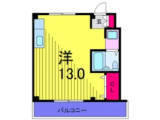 フラワーコーポ【1階】の間取り