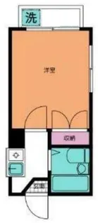 フェリス成城【1階】の間取り