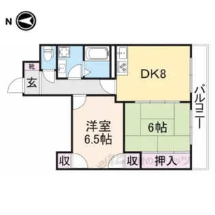プレアール法隆寺【2階】の間取り