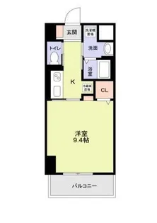 Felice Prendre【9階】の間取り