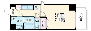 W-STYLE大阪天満宮【10階】の間取り