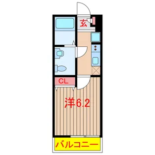 ベルフルール薬園台【2階】の間取り
