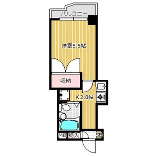 コープクリヴィア【3階】の間取り