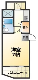 第2ハイツ冨久井【3階】の間取り