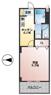 白井Fビル【3階】の間取り