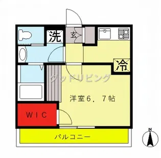 Lregare東向島【2階】の間取り