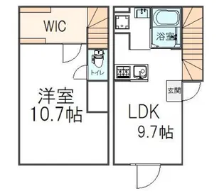 コフレ高田馬場の間取り