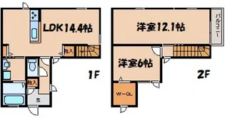 ウイングMISAWA XV棟の間取り