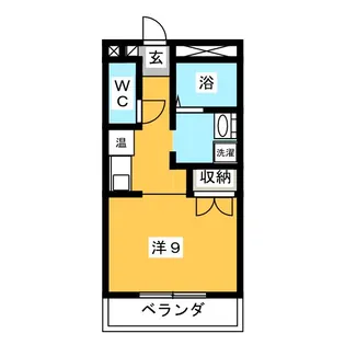 キャンパスサイド【1階】の間取り