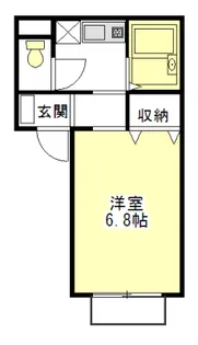 コーポSG【2階】の間取り