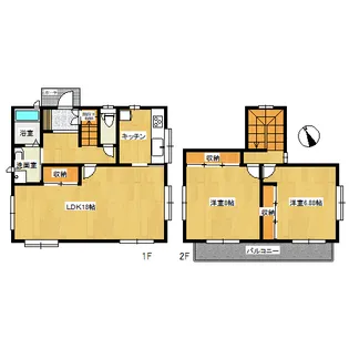 東京都町田市大蔵町【一戸建】の間取り