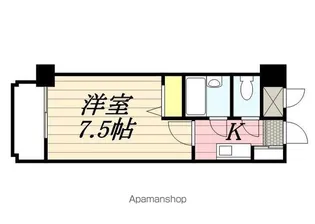 ラ・レジダンス・ド・パルム【6階】の間取り