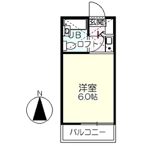 ツウィンズ A棟【2階】の間取り