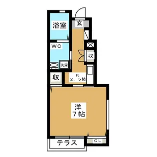 クアトロ カーサ 上北沢【1階】の間取り