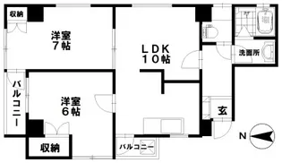 ラインアップ【8階】の間取り