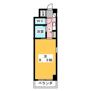 グリーンエミナンス東山【3階】の間取り