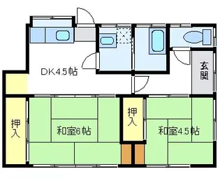 山口県山口市道祖町【一戸建】の間取り