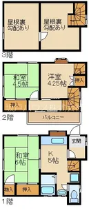 埼玉県入間郡毛呂山町前久保南3【一戸建】の間取り