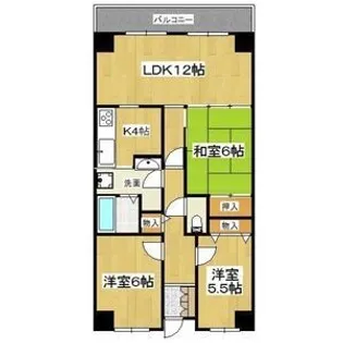 PHOENIX COURT 交野I【3階】の間取り