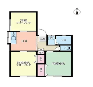 第三正栄荘【1階】の間取り