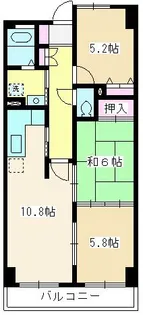 埼玉県朝霞市溝沼2【マンション】の間取り