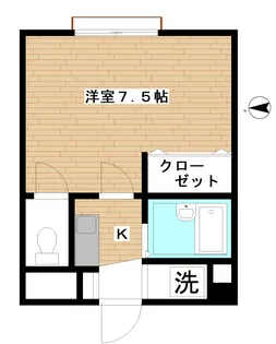 小林第三ビル【1階】の間取り