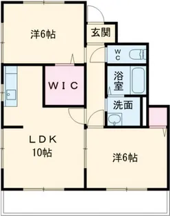 兵庫県西脇市野村町茜が丘【アパート】の間取り