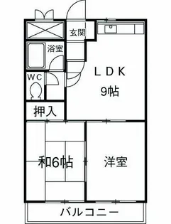 クリーンピア【1階】の間取り