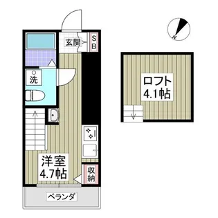 神奈川県横浜市港北区日吉本町6【アパート】の間取り