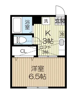 レガーリオ双葉ケ丘【2階】の間取り