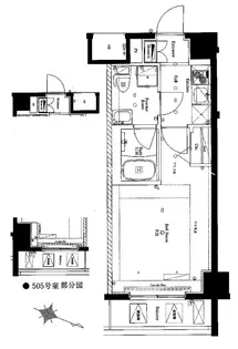 AZEST東十条【5階】の間取り