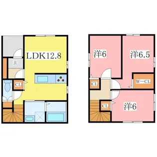福井県福井市二の宮1【一戸建】の間取り