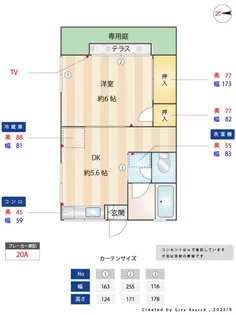 グリーンコーポ【1階】の間取り