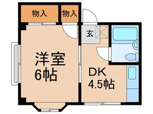 ハイツK・M【3階】の間取り
