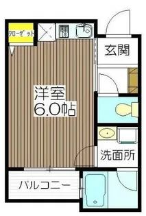 埼玉県川口市仲町【アパート】の間取り