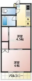 ロックグランデ【4階】の間取り