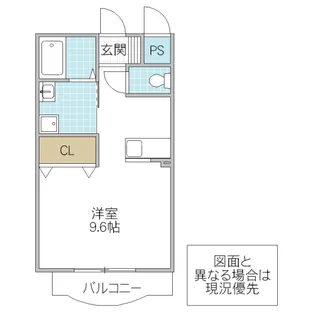 Wood・Hillひたち野【3階】の間取り