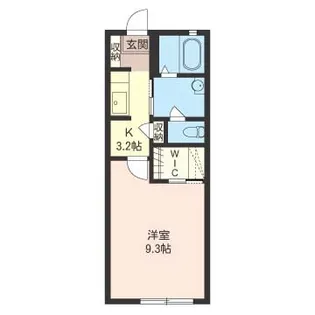 ベルボワ【1階】の間取り